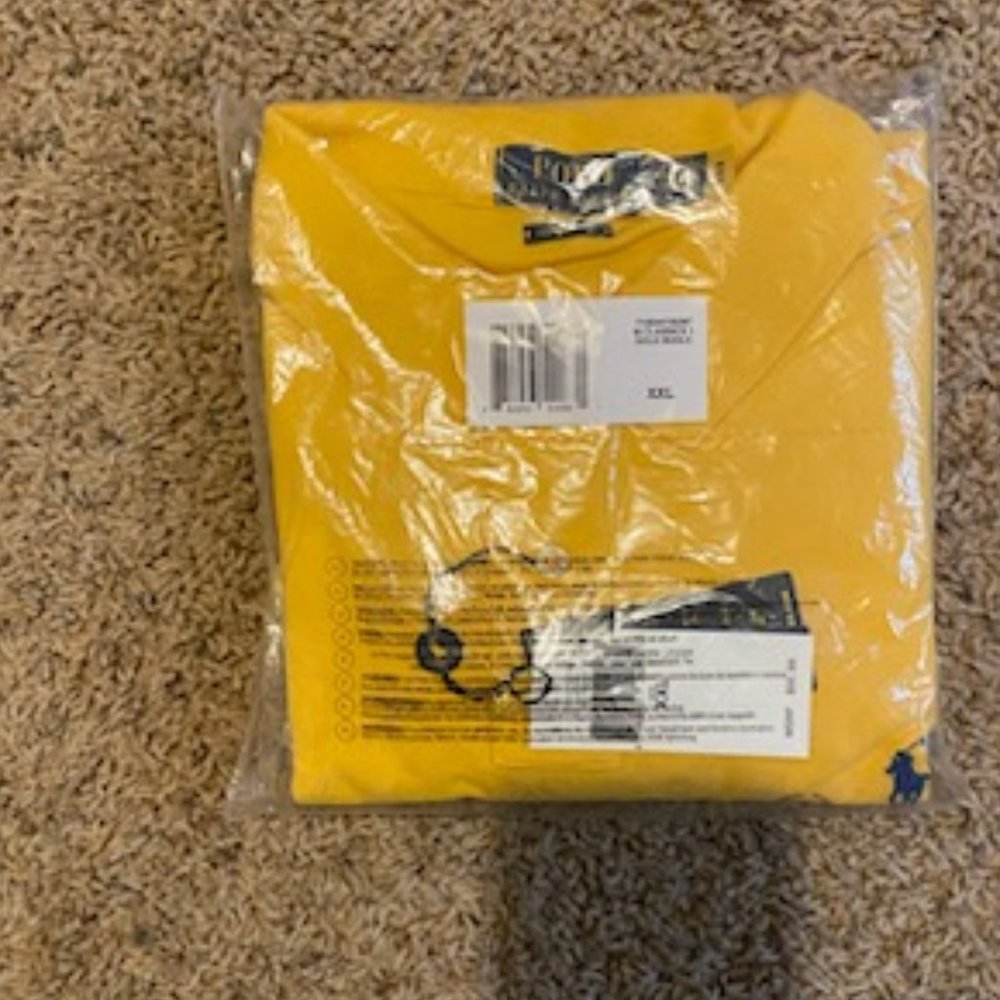 BNIB Ralph Lauren Short Sleeve Polo Yellow